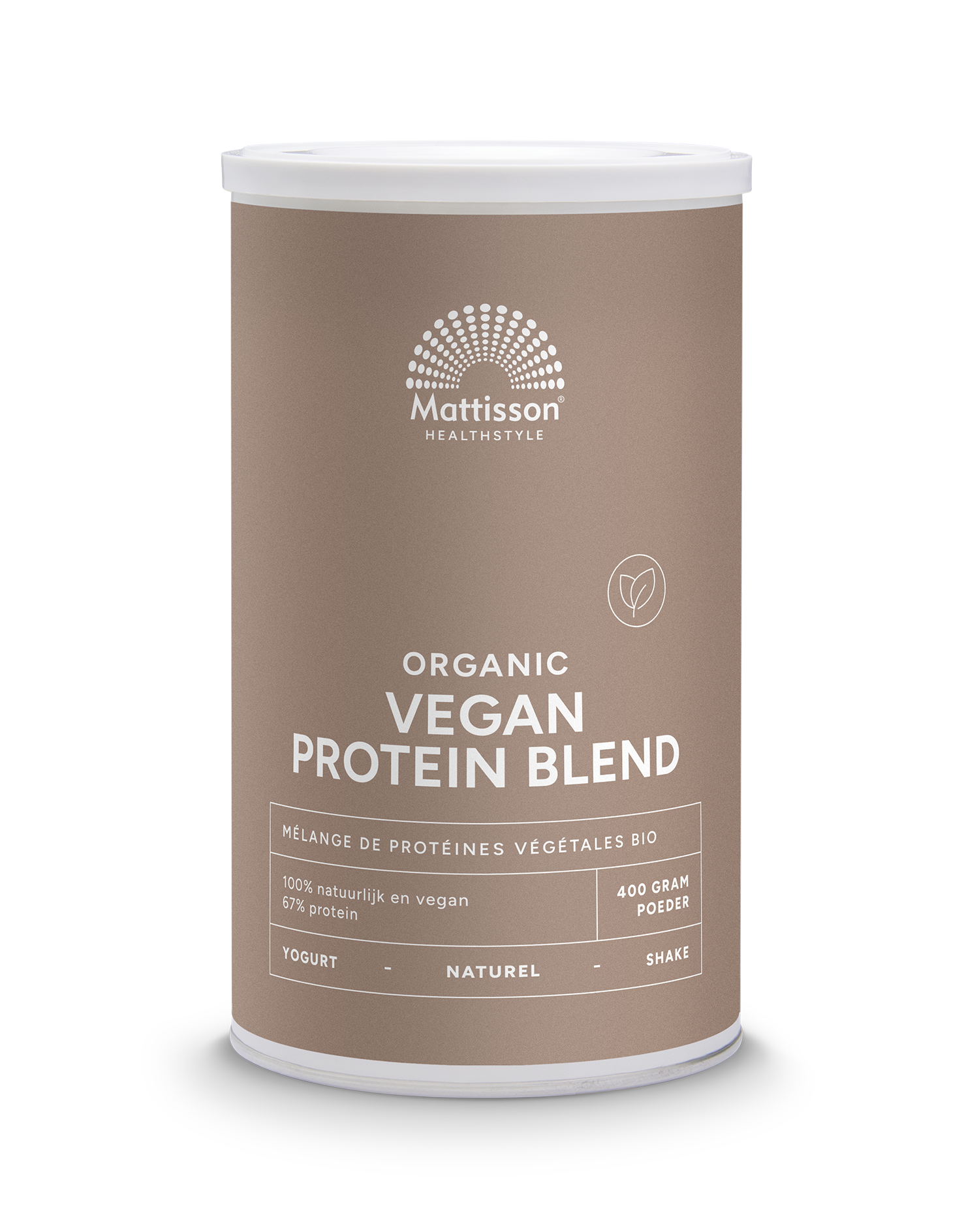 Mattisson Organic vegan protein blend 67% bio 400 Gram