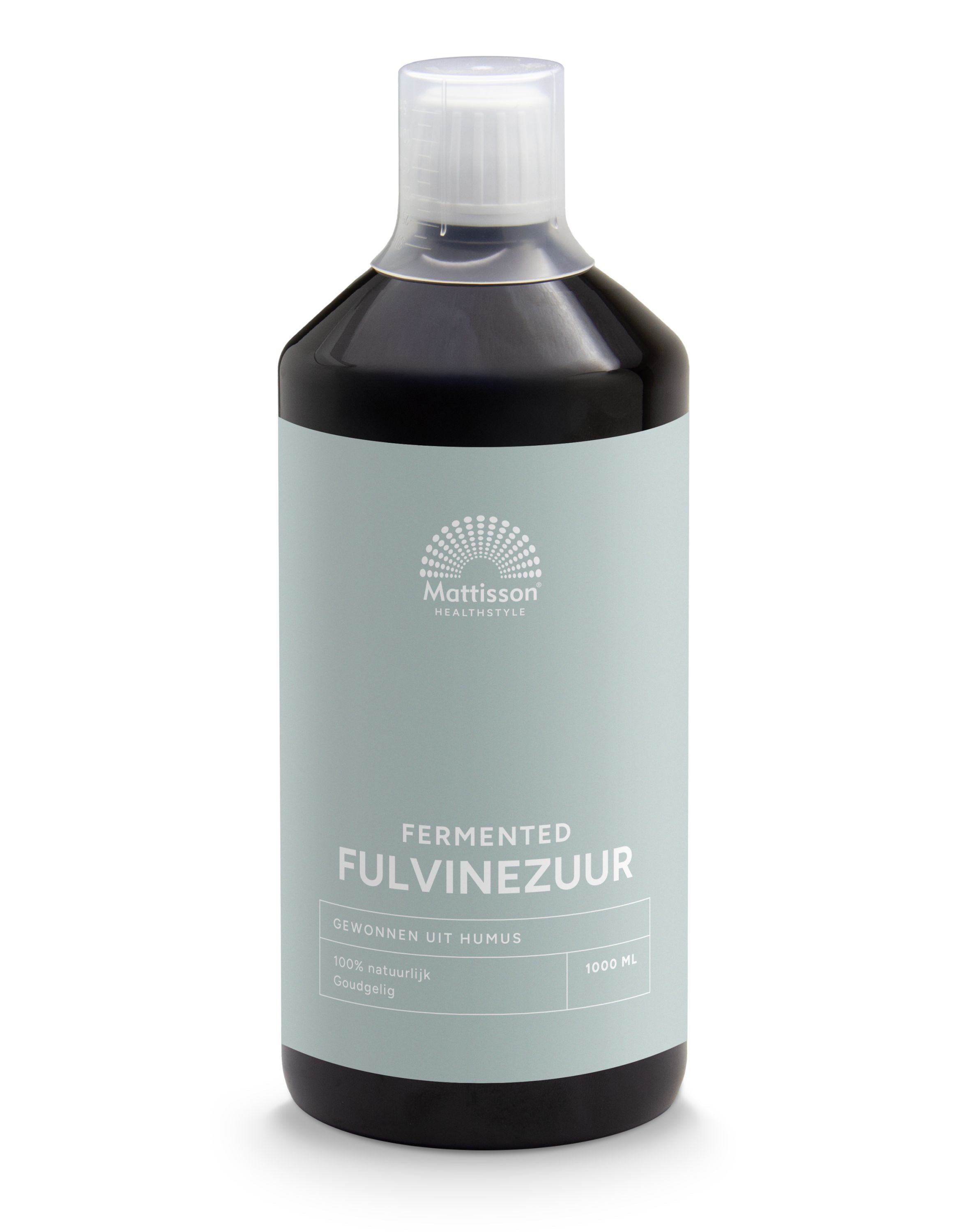 Mattisson Fermented fulvine zuur - fulvic acid 1000.00 Milliliter