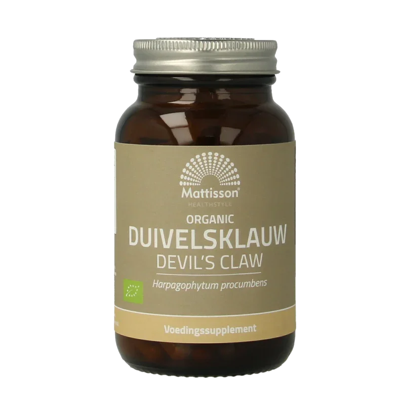 Mattisson Duivelsklauw bio 120 Vegetarische capsules