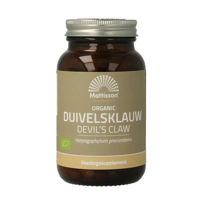 Mattisson Duivelsklauw bio 120 Vegetarische capsules
