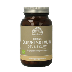 Mattisson Duivelsklauw bio 120 Vegetarische capsules