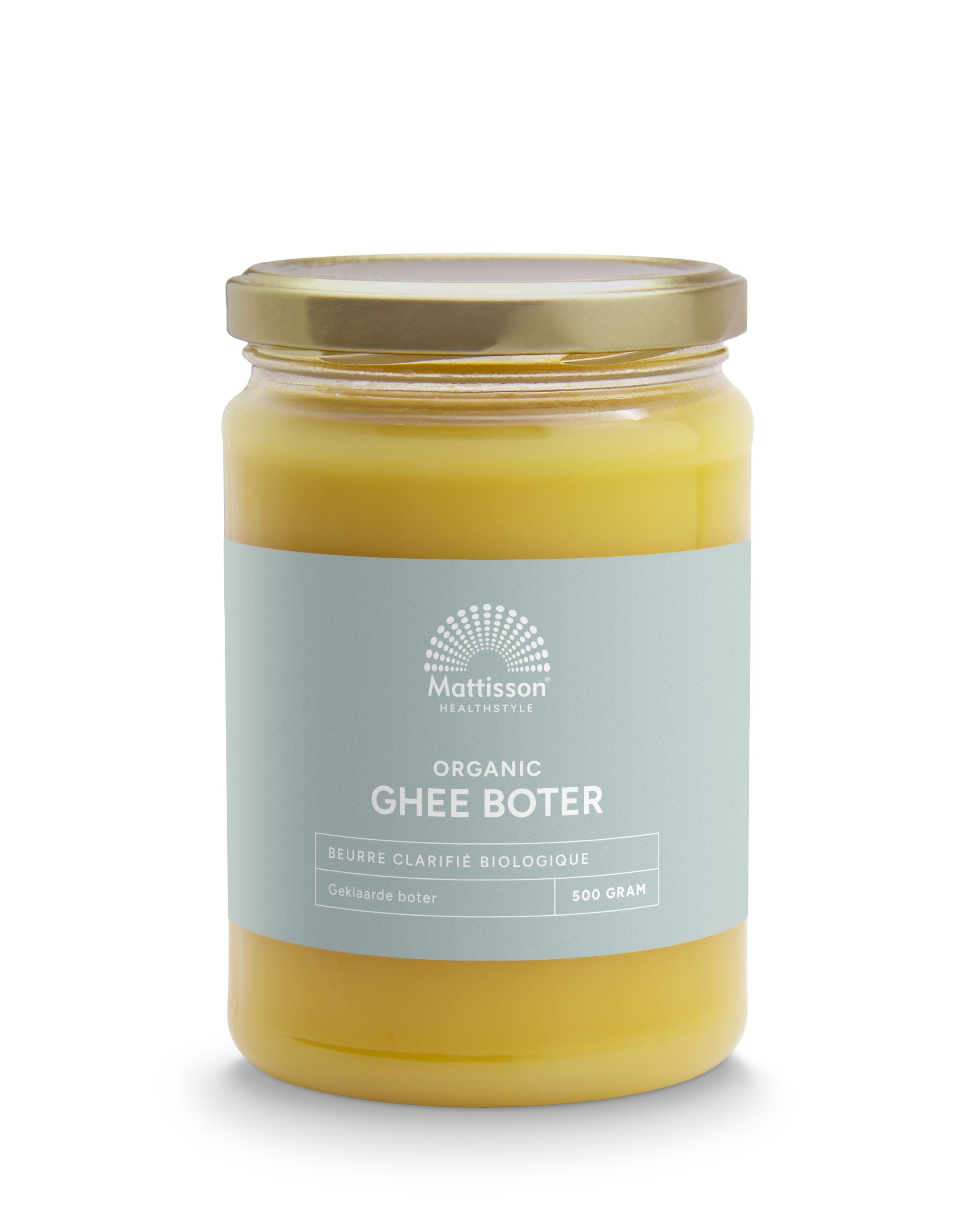 Mattisson Ghee geklaarde boter bio 500 Gram