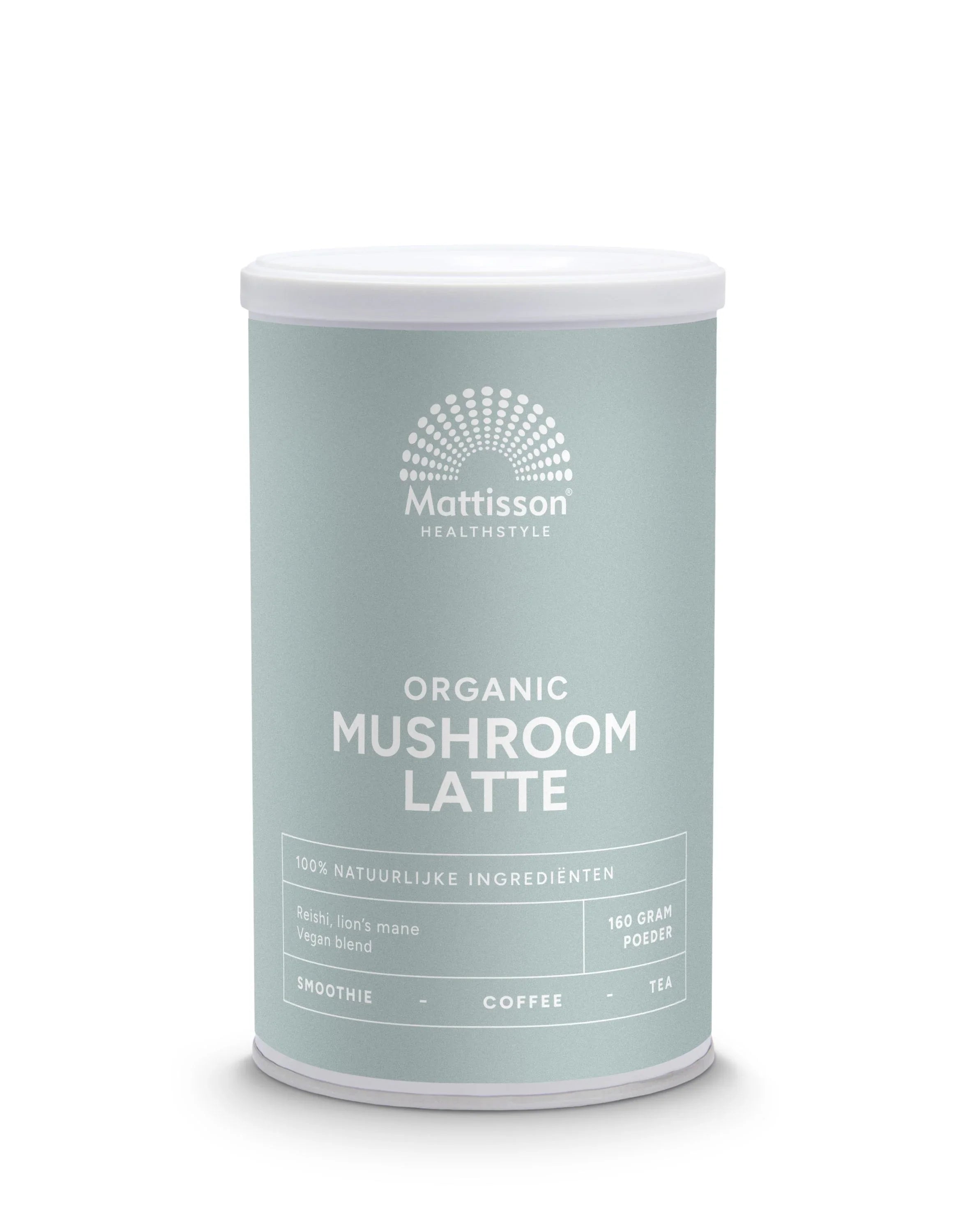 Mattisson Latte mushroom reishi - cordyceps bio 160 Gram