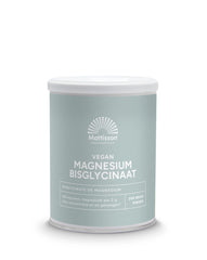 Mattisson Magnesium bisglycinaat poeder 11% elem magnesium 200 Gram