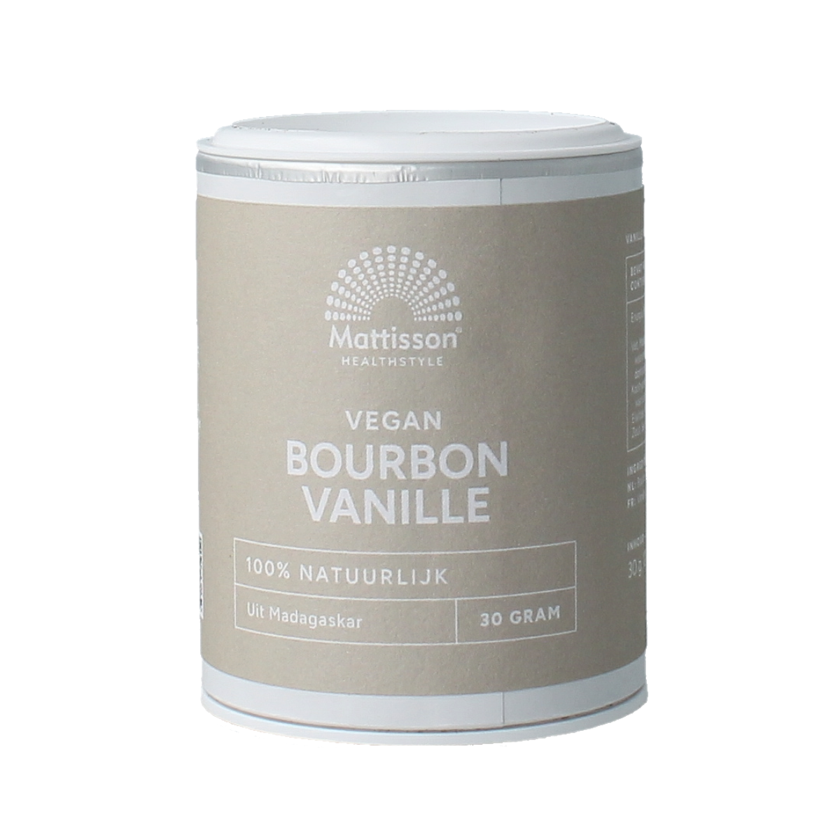 Mattisson Bourbon vanille poeder 30.00 Gram