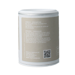 Mattisson Bourbon vanille poeder 30 Gram