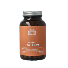 Mattisson Psyllium Husk 750mg bio 90.00 Vegetarische capsules
