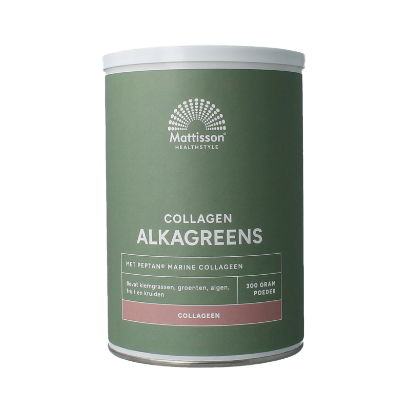 Mattisson AlkaGreens poeder Marine collageen 300.00 Gram