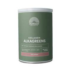 Mattisson Collagen collageen AlkaGreens poeder 300 Gram