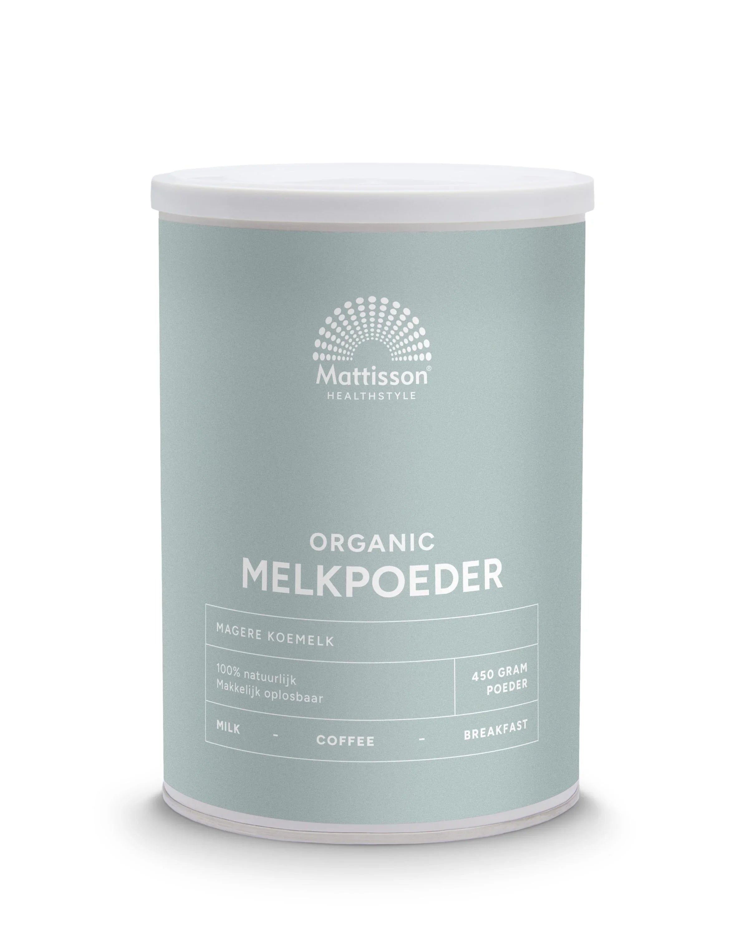 Mattisson Magere melkpoeder bio 450 Gram