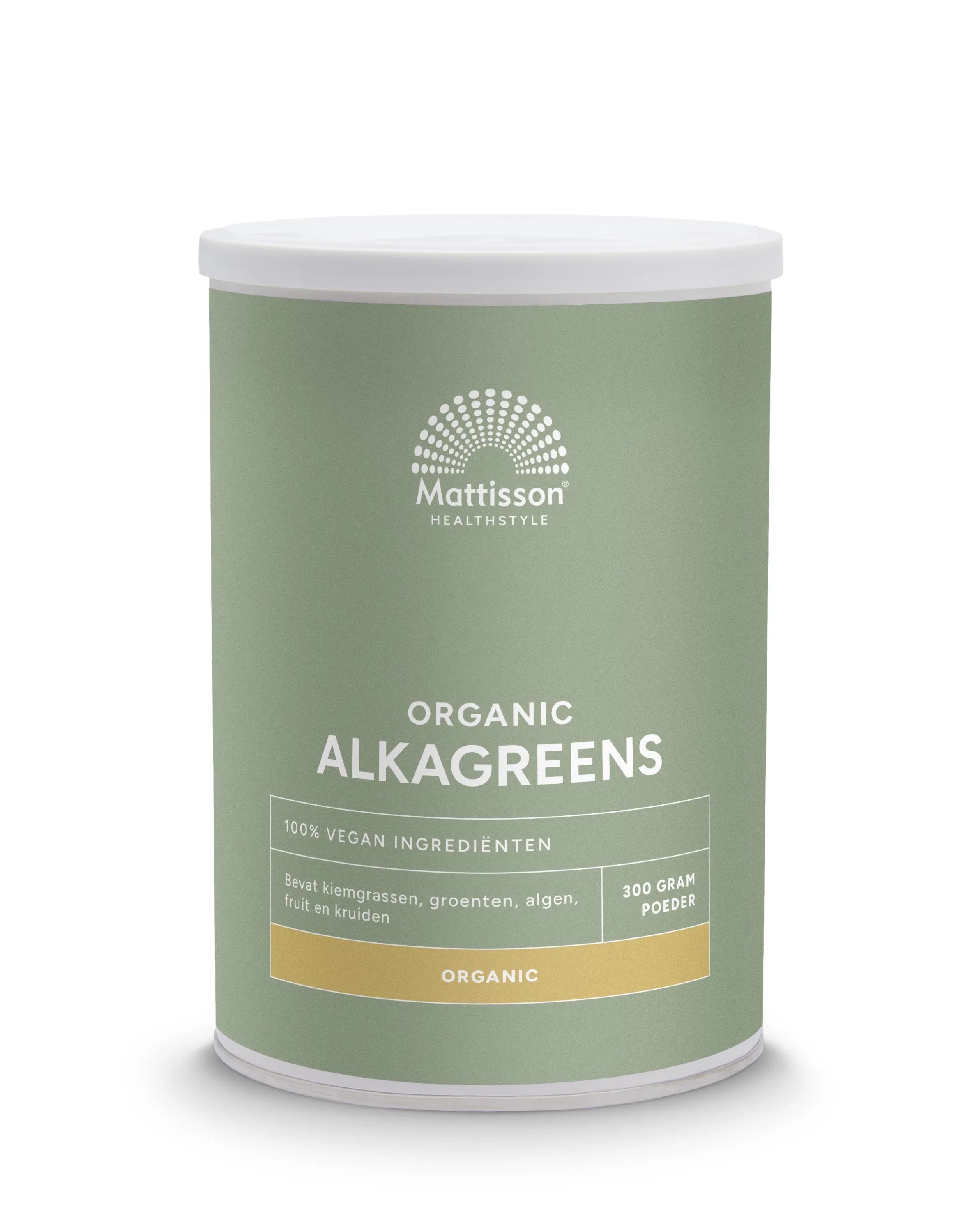 Mattisson Organic Alkagreens poeder bio 300 Gram