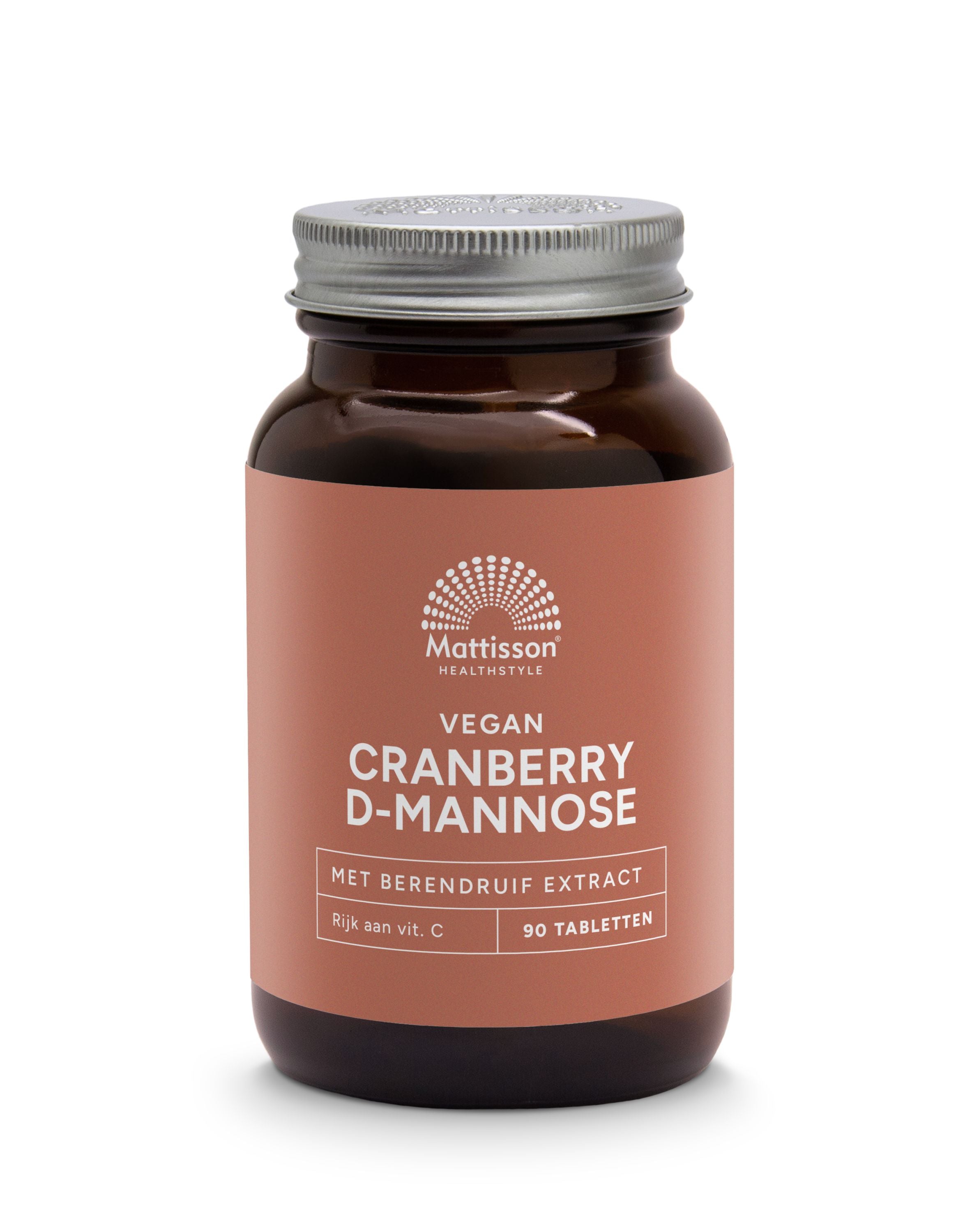 Mattisson Cranberry D-Mannose met berendruif extract 90 Tabletten