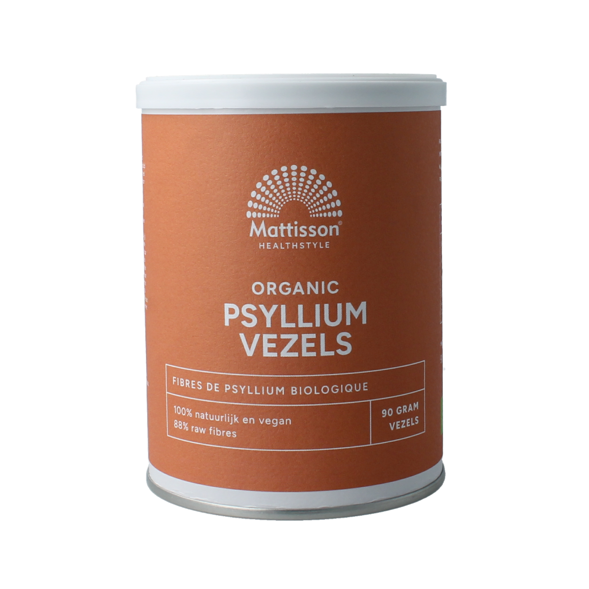 Mattisson Psyllium vezels bio 90.00 Gram