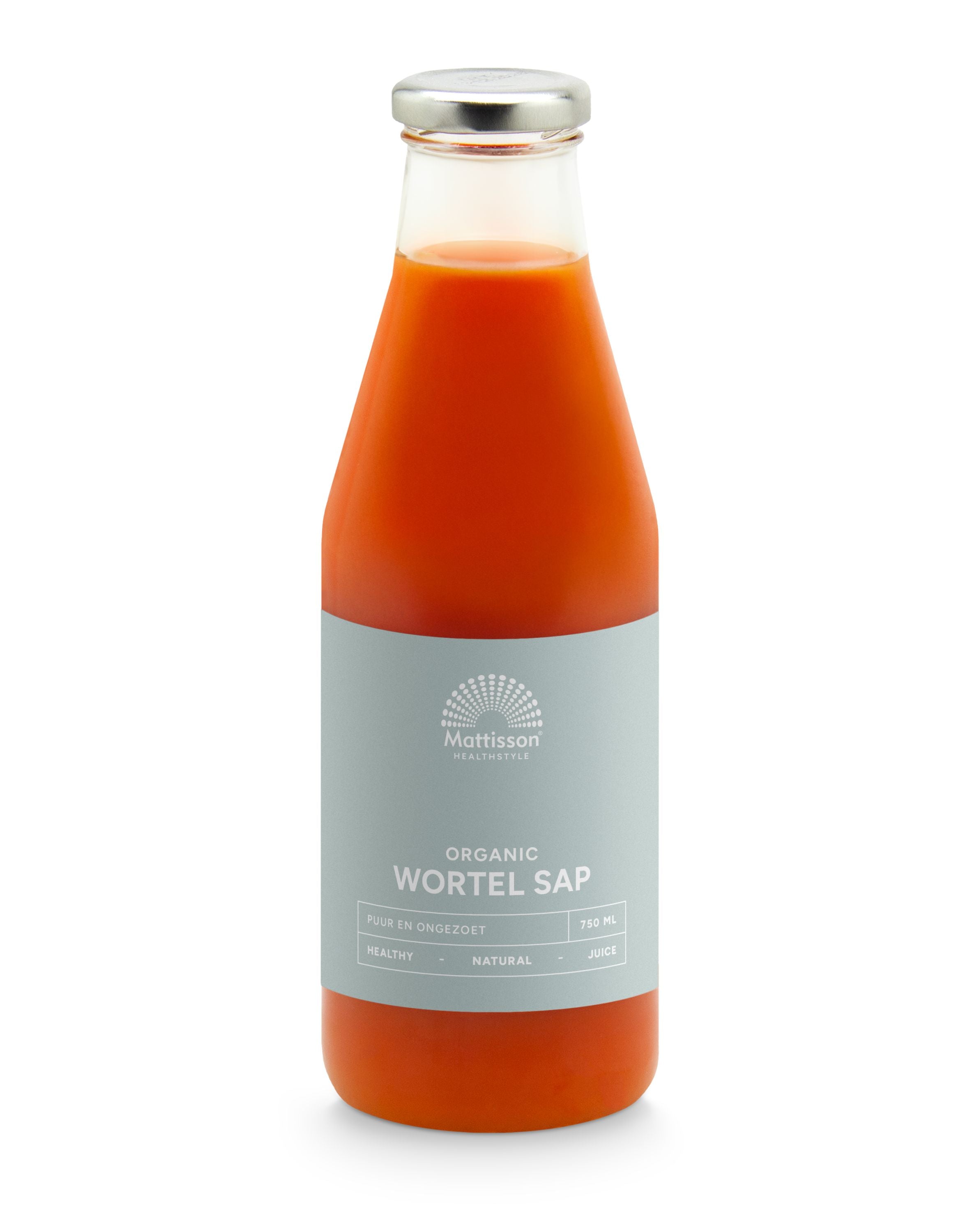 Mattisson Wortelsap bio 750.00 Milliliter