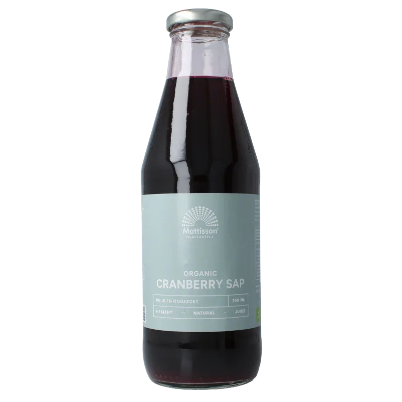 Mattisson Cranberrysap bio 750 Milliliter