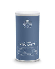 Mattisson Vegan keto latte instant MCT & coffee drink 200.00 Gram