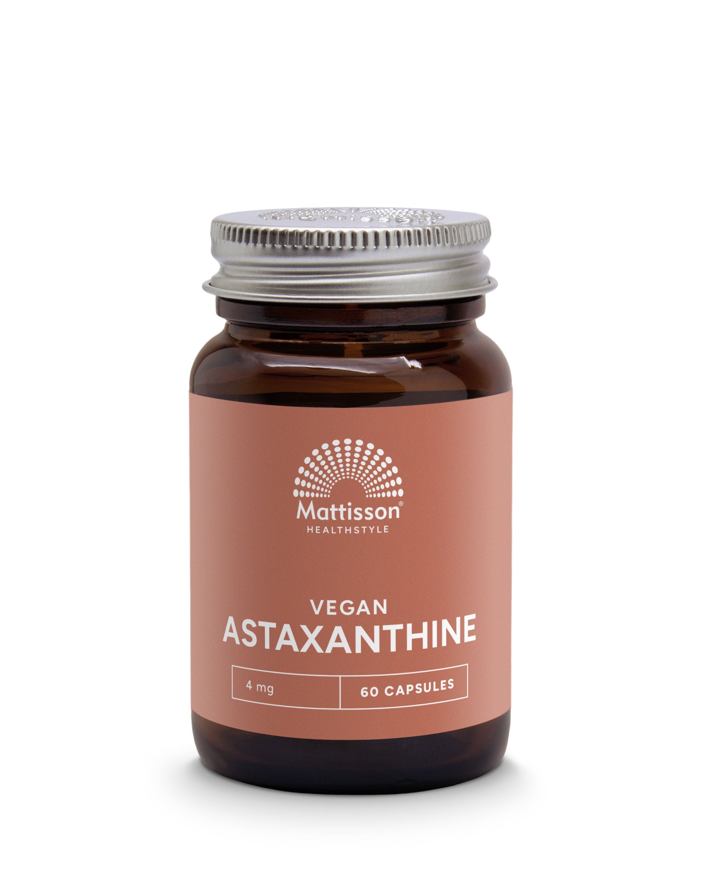 Mattisson Vegan astaxanthine 4mg 60.00 Vegetarische capsules