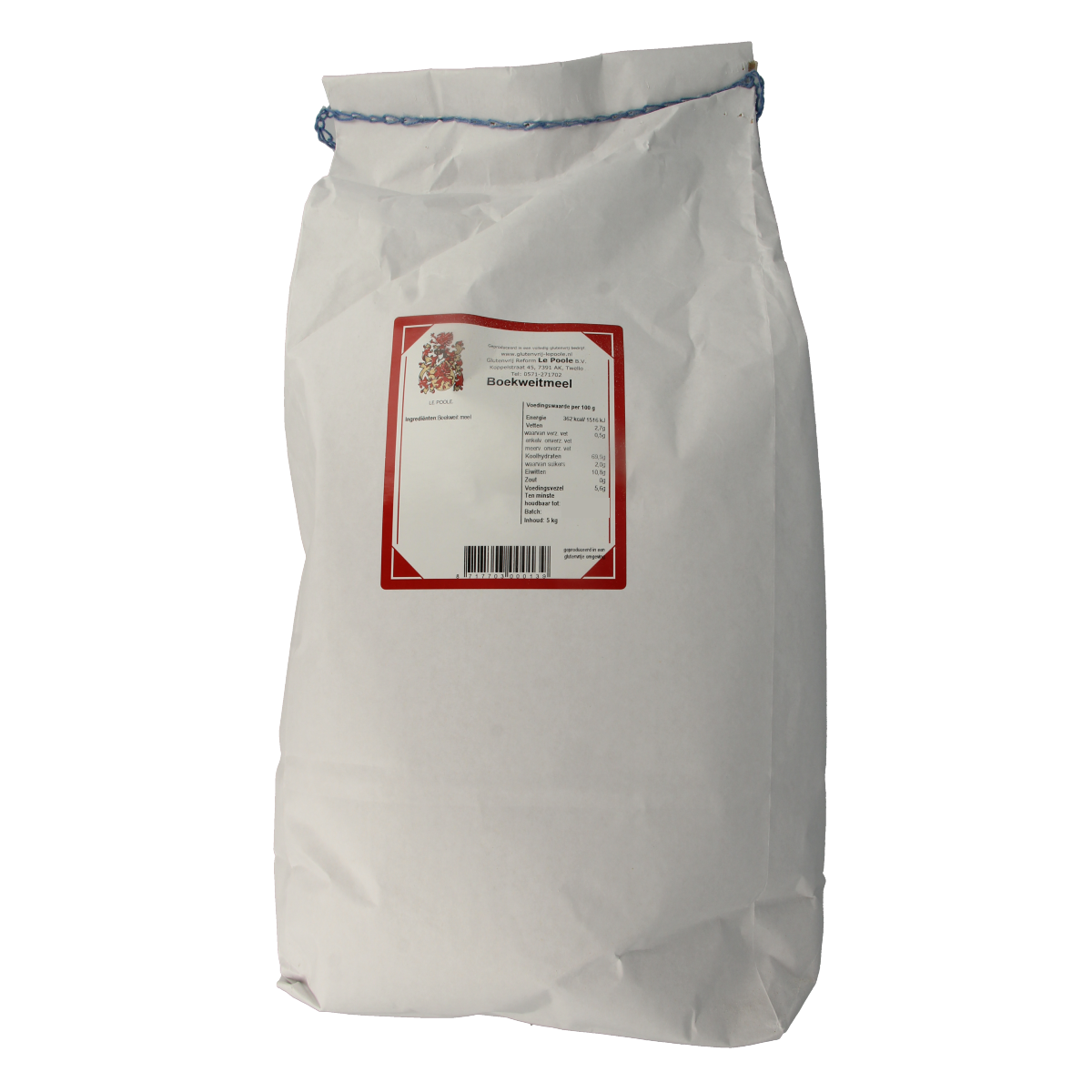 Le Poole Boekweitmeel 5.00 Kilogram