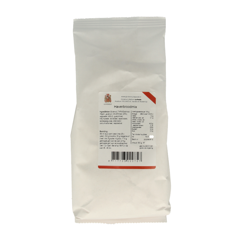 Le Poole Haverbroodmix 500 Gram