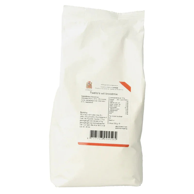 Le Poole Twello's broodmix wit 500 Gram