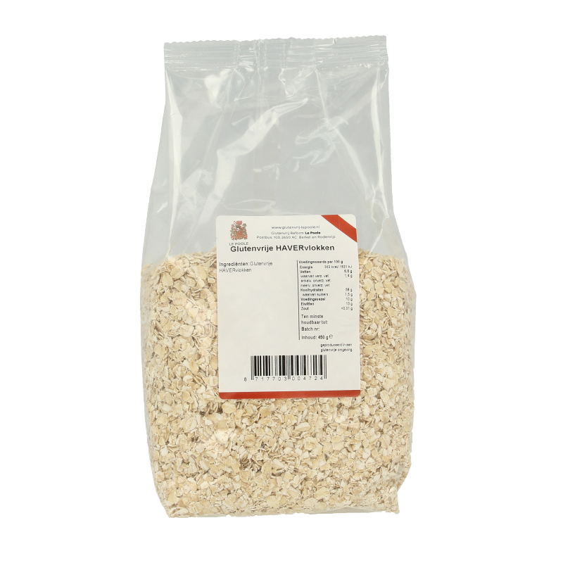 Le Poole Havervlokken fijn 450.00 Gram