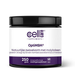 CellCare MSM met molybdeen 250.00 Gram
