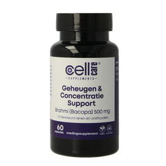 CellCare Brahmi 500mg 60.00 Vegetarische capsules