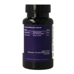 CellCare Brahmi 500mg 60 Vegetarische capsules