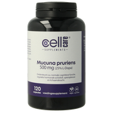 CellCare Mucuna pruriens 500mg (25% L-dopa) 120.00 Capsules