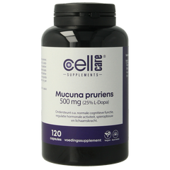 CellCare Mucuna pruriens 500mg (25% L-dopa) 120.00 Capsules