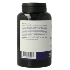 CellCare Mucuna pruriens 500mg (25% L-dopa) 120.00 Capsules
