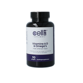 CellCare Vitamin A D & omega's 90.00 Softgels
