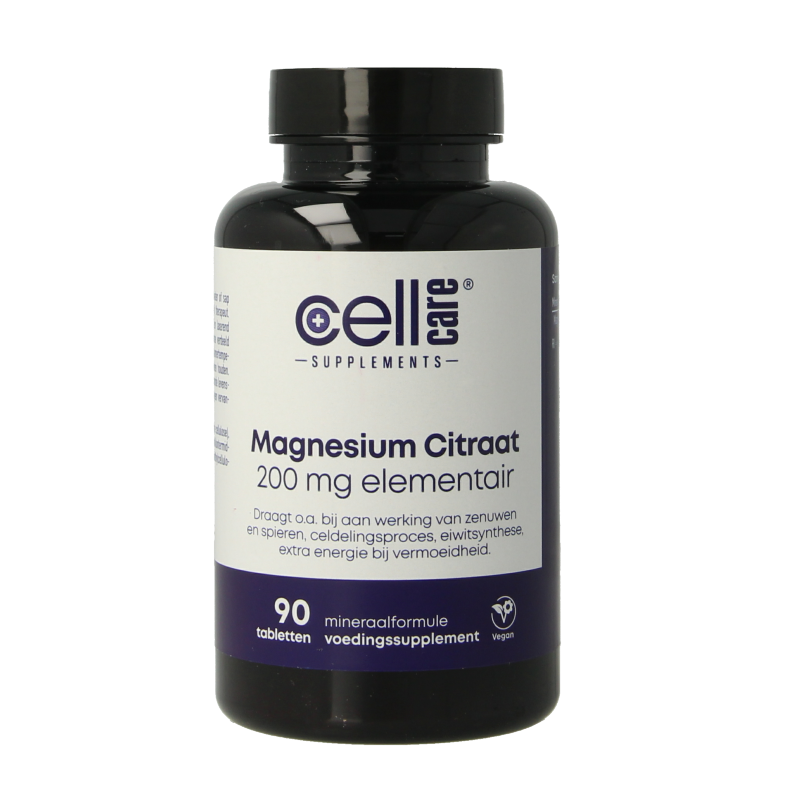 CellCare Magnesium 200mg elementair 90 Tabletten