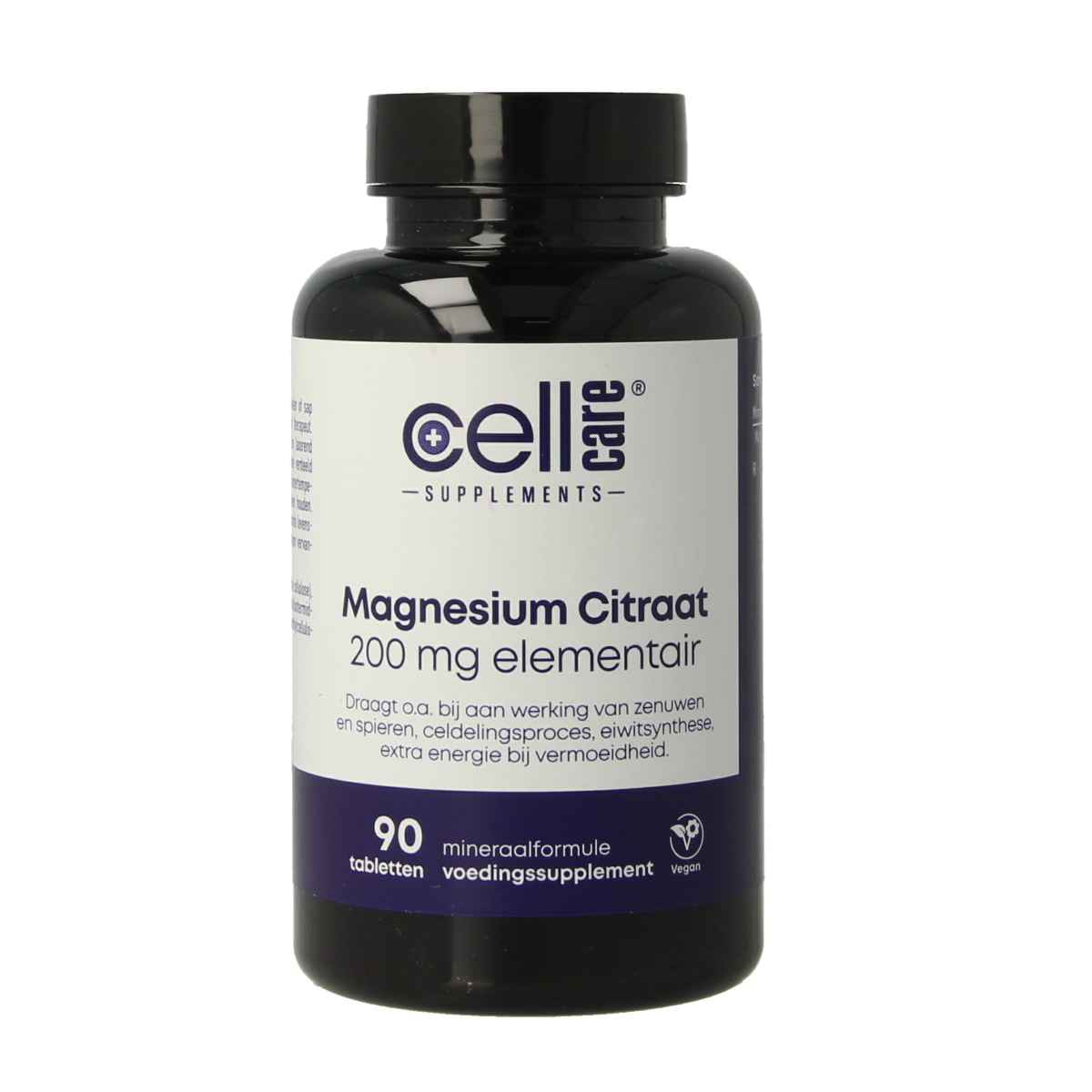 CellCare Magnesium 200mg elementair 90.00 Tabletten