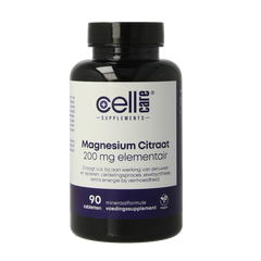 CellCare Magnesium 200mg elementair 90.00 Tabletten