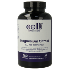 CellCare Magnesium 200mg elementair 180 Tabletten