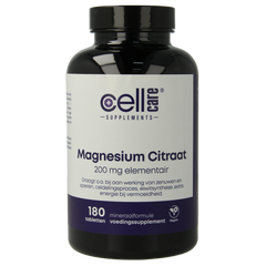 CellCare Magnesium 200mg elementair 180.00 Tabletten