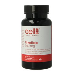CellCare Rhodiola 500mg 60 Vegetarische capsules