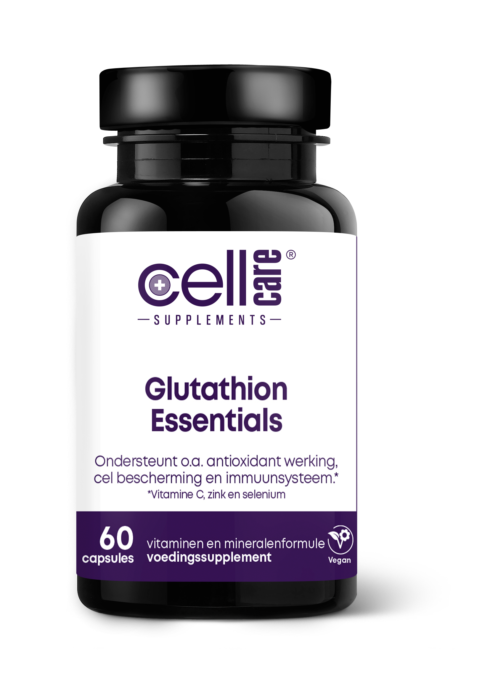CellCare Glutathion essentials 60.00 Vegetarische capsules