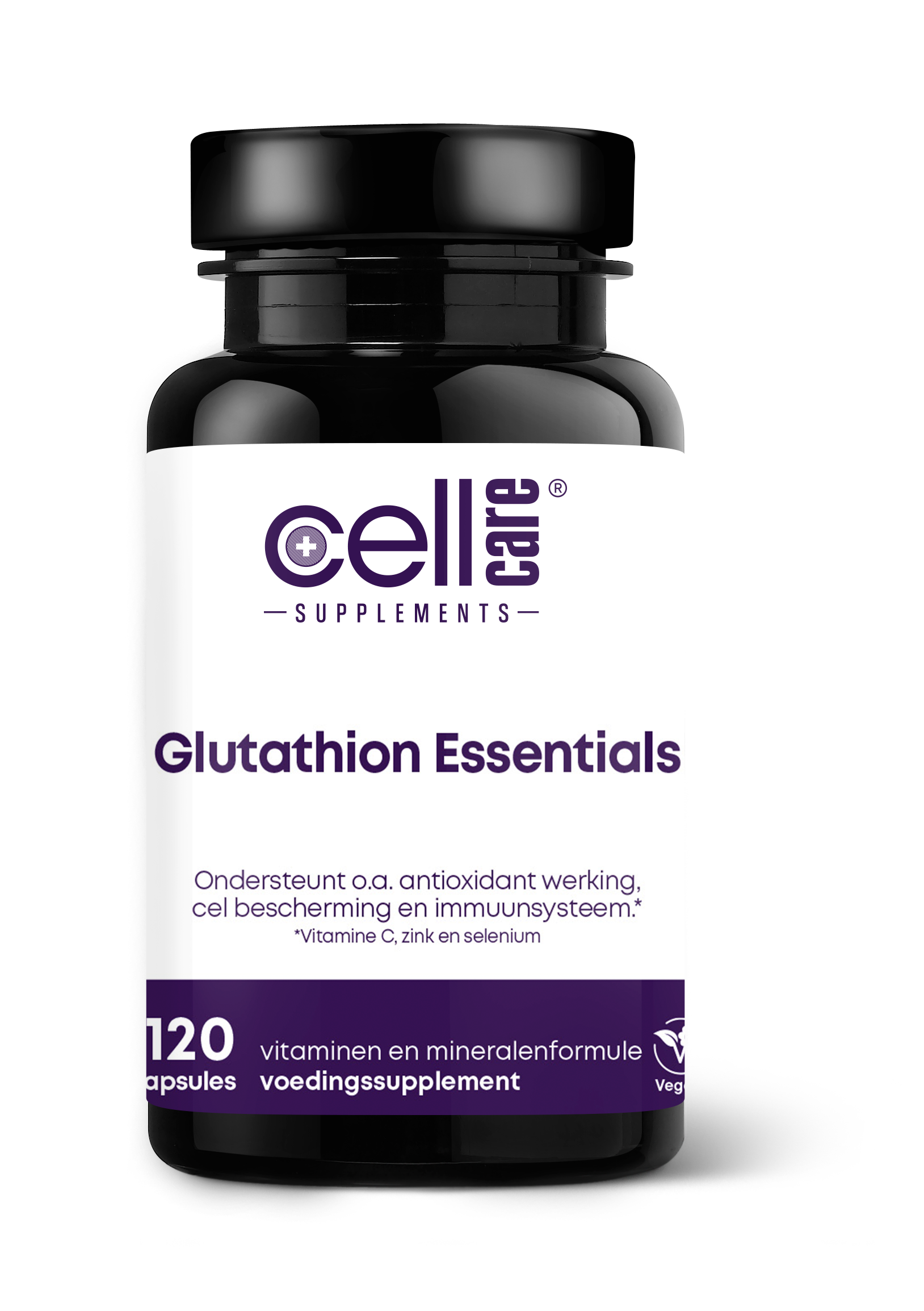 CellCare Glutathion essentials 120.00 Vegetarische capsules