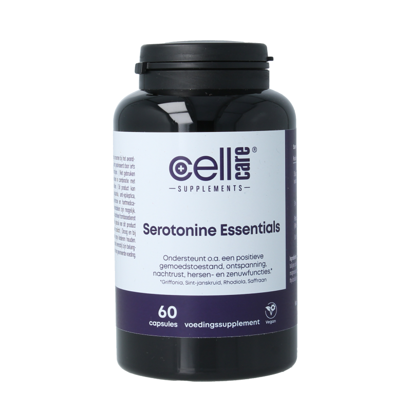 CellCare Serotonin essentials 60 Vegetarische capsules