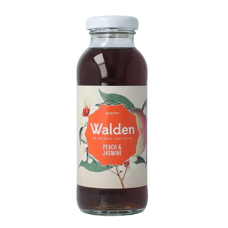 Walden Ice tea peach jasmine bio 250 Milliliter