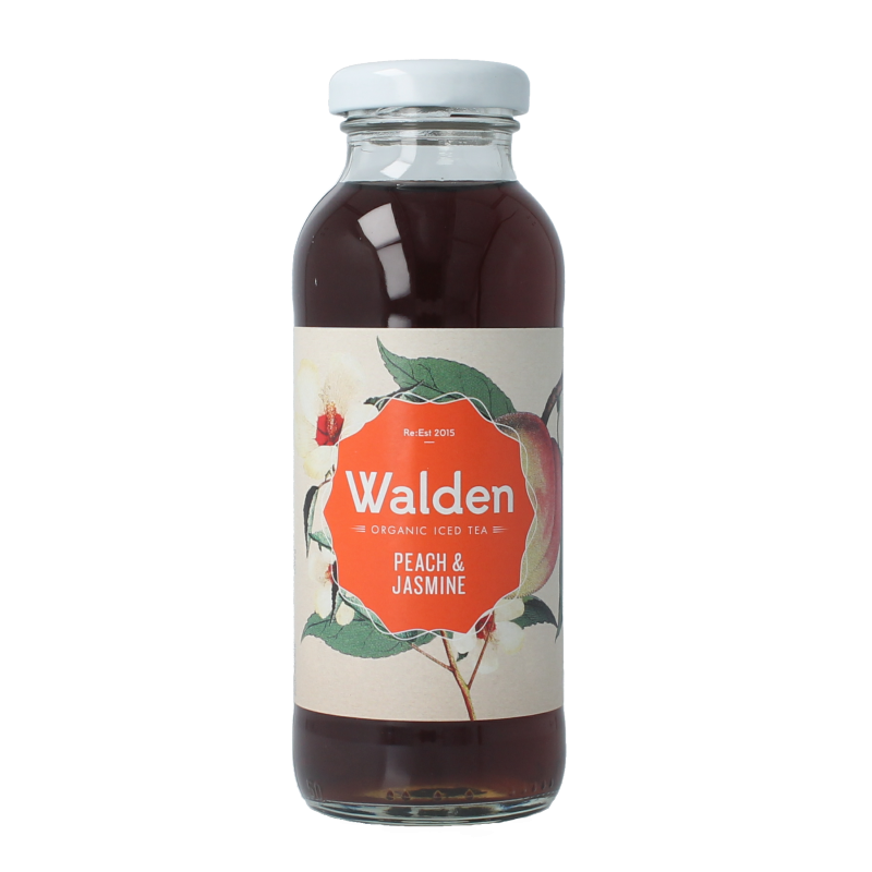 Walden Ice tea peach jasmine bio 250 Milliliter