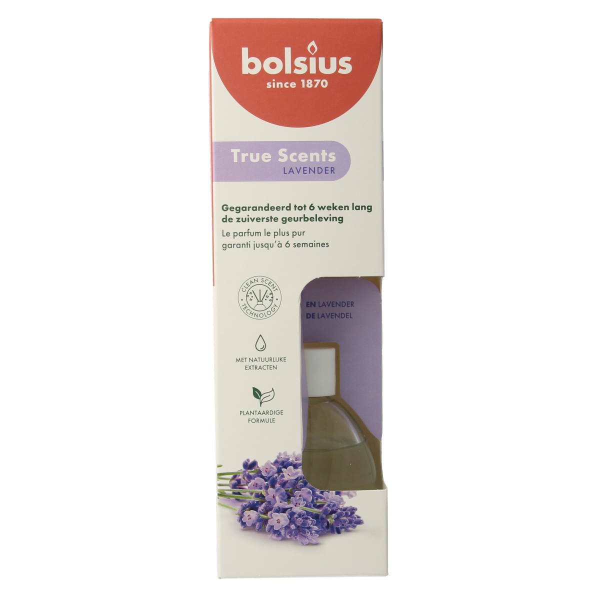 Bolsius True Scents geurverspreider lavender 60.00 Milliliter