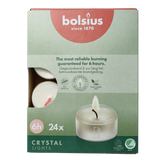 Bolsius Crystal Lights 6 uur doos 24 Stuks