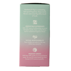 Bolsius Clean Light navulling gardenia / fig 2 Stuks