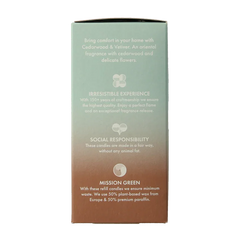Bolsius Clean Light navulling 2 pack Cedarwood / Vertiver 212 Gram