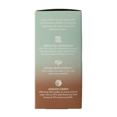 Bolsius Clean Light navulling 2 pack Cedarwood / Vertiver 212 Gram