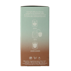 Bolsius Clean Light navulling 2 pack Cedarwood / Vertiver 212 Gram