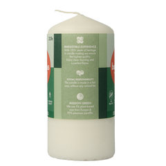 Bolsius Stompkaars 120/58 cloudy white 1 Stuks